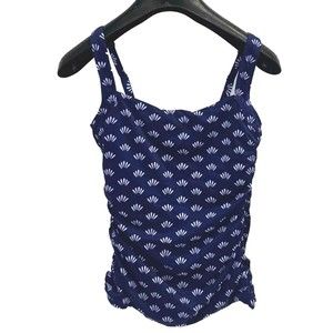 Miraclesuit For Talbots Cabana tankini Perfect Fuss Free Fit Size 6